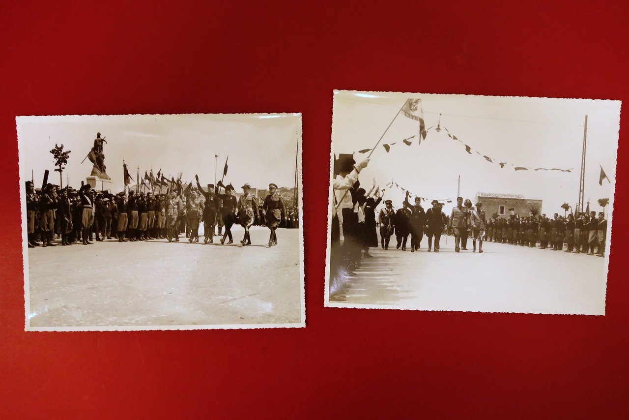Due Fotografie Originali Ventennio Rassegna Foto A. Scarlata Caltanissetta 1935