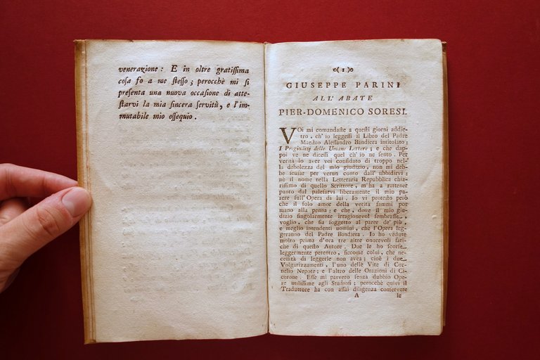 Due Lettere Intorno al Libro I Pregiudizi delle Umane Lettere …