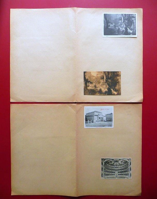Due Lettere Nuovo Teatro Sociale Carpi Lavori Contratto Appalto 1857-58 …