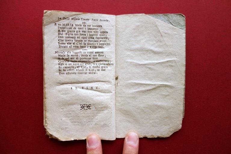 Duecento Stanze Morali delle Miserie Umane Guarguante Senatonichi Remondini 1678 | Immagine Gallery 4