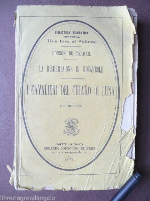 DuTerrail Prima traduzione italiana Cavalieri chiaro luna Romanzi fantastici