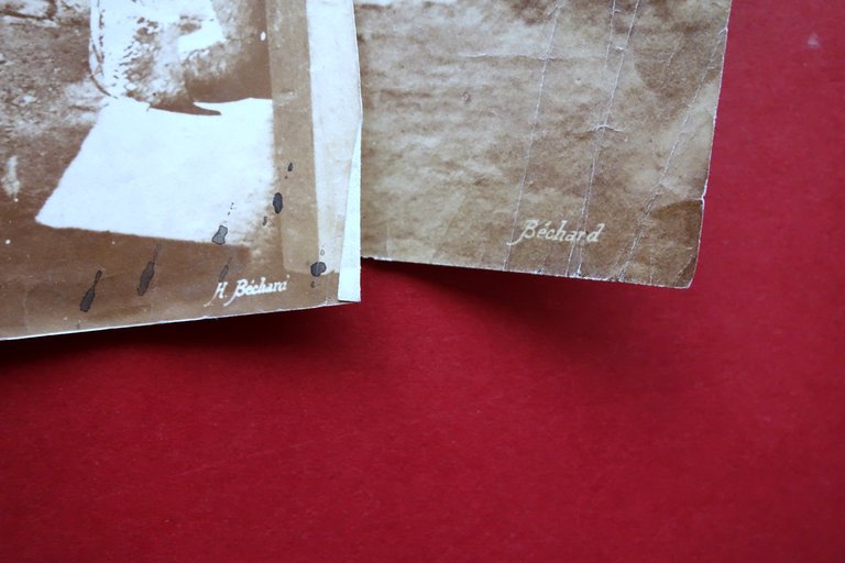 E. Bechard 2 Fotografie Scene di Strada Mendicante il Cairo …