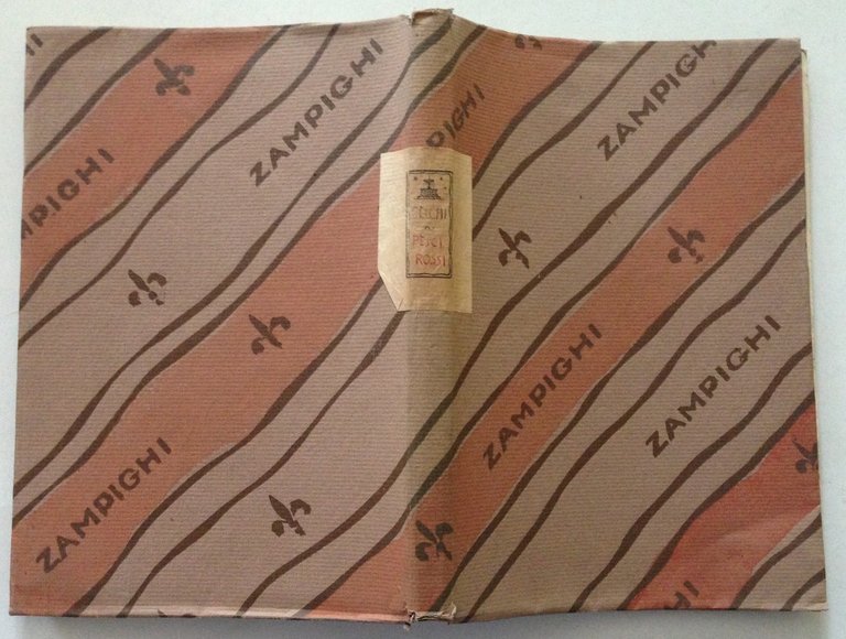 E. Cecchi Pesci Rossi Vallecchi Editore Firenze 1920