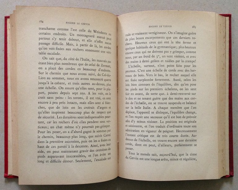 E. Javelle Souvenirs D'Un Alpiniste Payot Editeur Lausanne 1897 Terza …