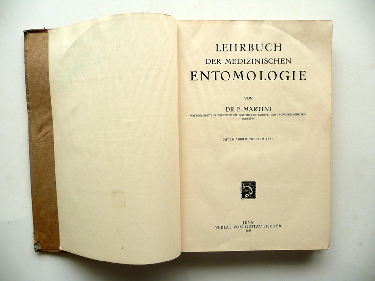 E. Martini Lehrbuch der Medizinischen Entomologie Gustav Fischer Jena 1923 | Immagine Gallery 3