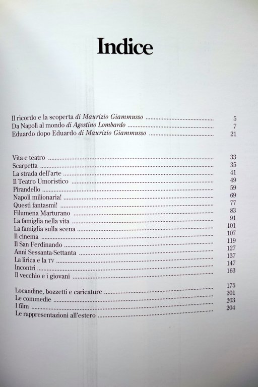 Eduardo da Napoli al Mondo Maurizio Giammusso Mondadori Milano 1994 | Immagine Gallery 3