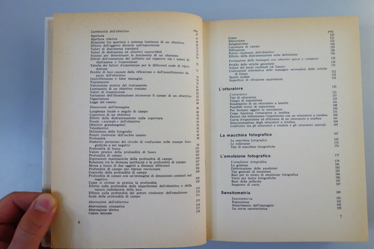 ELEMENTI DI FOTOGRAFIA MICCI EFFE MANUALE 1977 OTTICA OTTURATORE NEGATIVO …