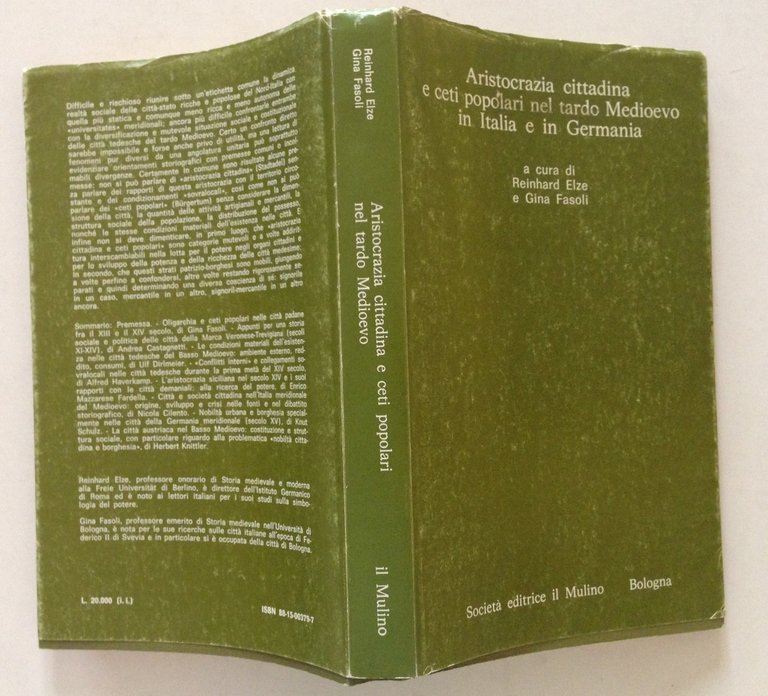 Elze Fasoli Aristocrazia Cittadina Ceti Popolari Tardo Medioevo Italia Germania | Immagine Gallery 2