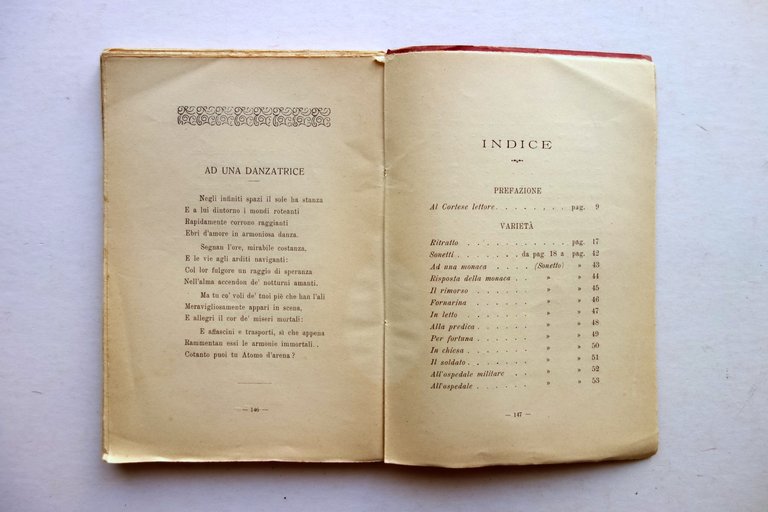 Emilio Renzetti Dopo il Lavoro Tipografia Capelli Rimini 1915 Autografo …