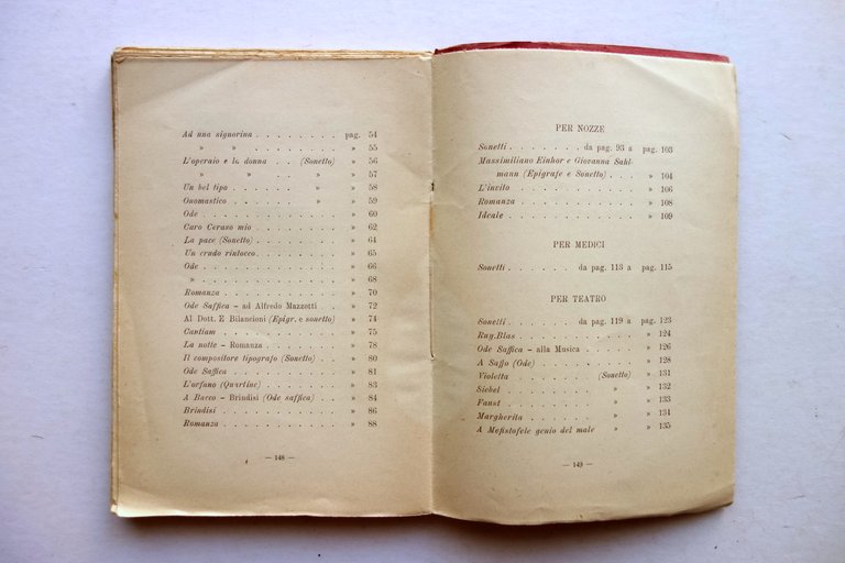 Emilio Renzetti Dopo il Lavoro Tipografia Capelli Rimini 1915 Autografo …