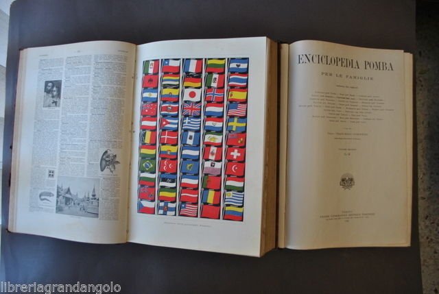Enciclopedie Popolari Storia Cosentini Enciclopedia Pomba per Famiglie 1926