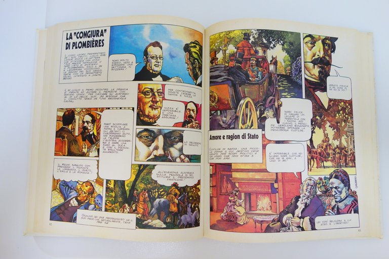 ENZO BIAGI STORIA D'ITALIA A FUMETTI MONDADORI 1978 3 VOLUMI