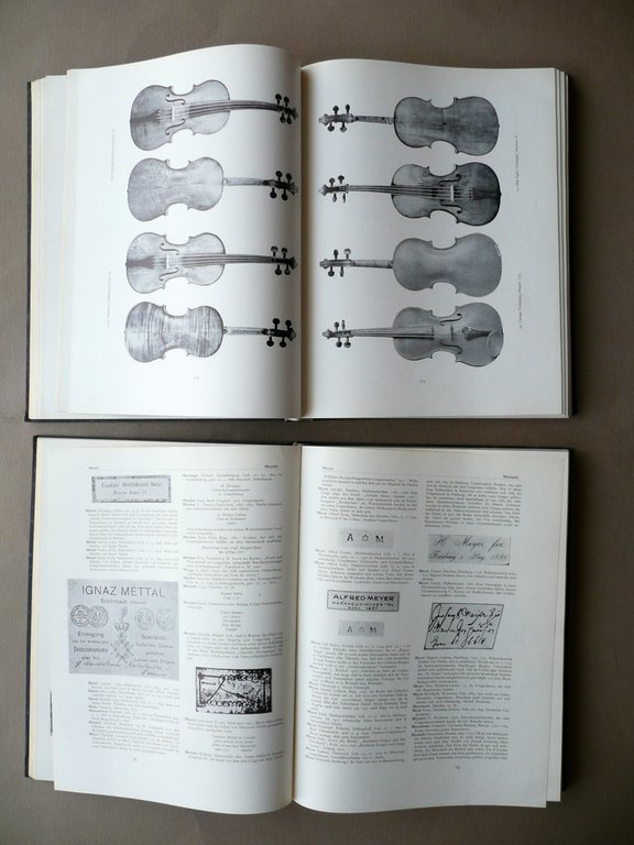 Enzyklopadie des Geigenbaues Karel Jalovec Artia 1965 2 Volumi Completo …