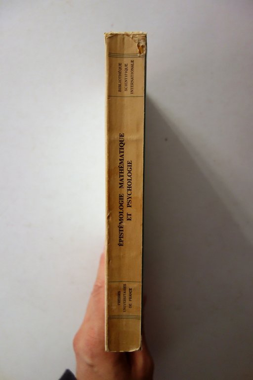 Epistemologie Mathematique et Psychologie AA.VV. Presses Univ. de France 1961