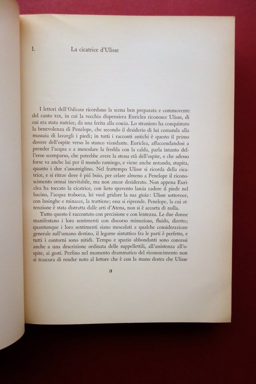 Erich Auerbach Mimesis il Realismo nella Letteratura Occidentale Einaudi 1956