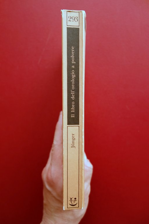 Ernst Junger il Libro dell'Orologio a Vapore Adelphi 1994