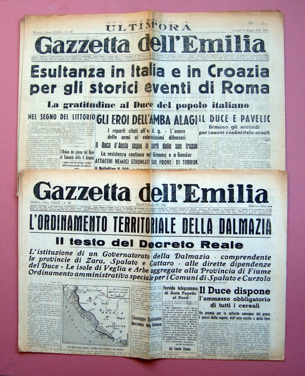 Esultanza in Italia e Croazia ordinamento Croazia 2 numeri Gazzetta …
