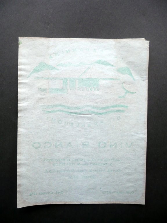 Etichetta Vino Bianco La Capannina di Franceschi Forte dei Marmi … | Immagine Gallery 2