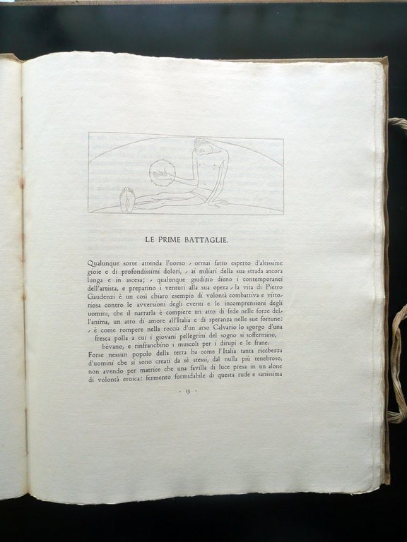 Ettore Cozzani L'Anima e Arte di Pietro Gaudenzi L'Eroica Milano …