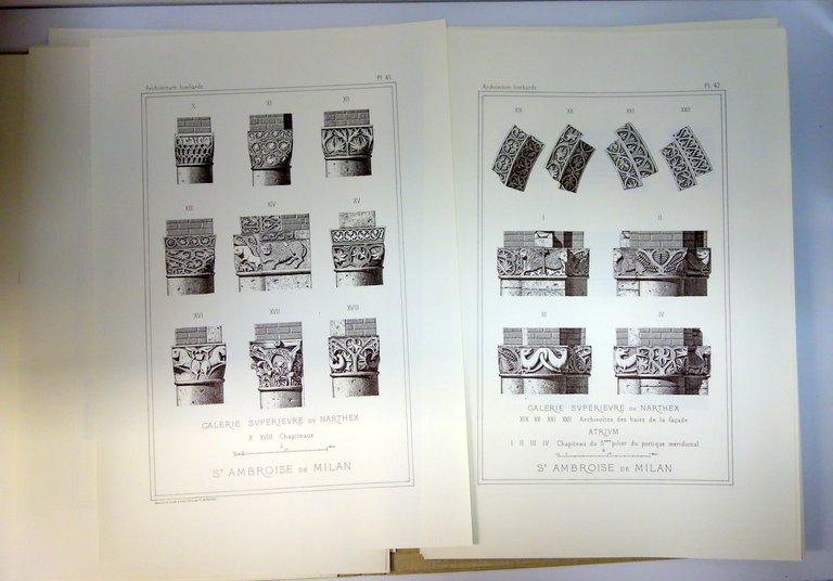 Etude sur Architecture Lombarde De Dartein Testo Atlante Ristampa 1963 …