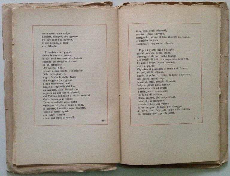 F.A. Perri La Rapsodia di Caporetto Edizione de l'Eroica Milano …