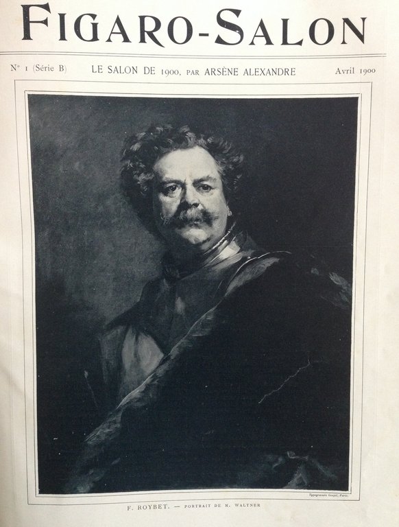 F. Masson Figaro Salon L'Exposition DÈcennale Aprile Luglio 1900 3 …
