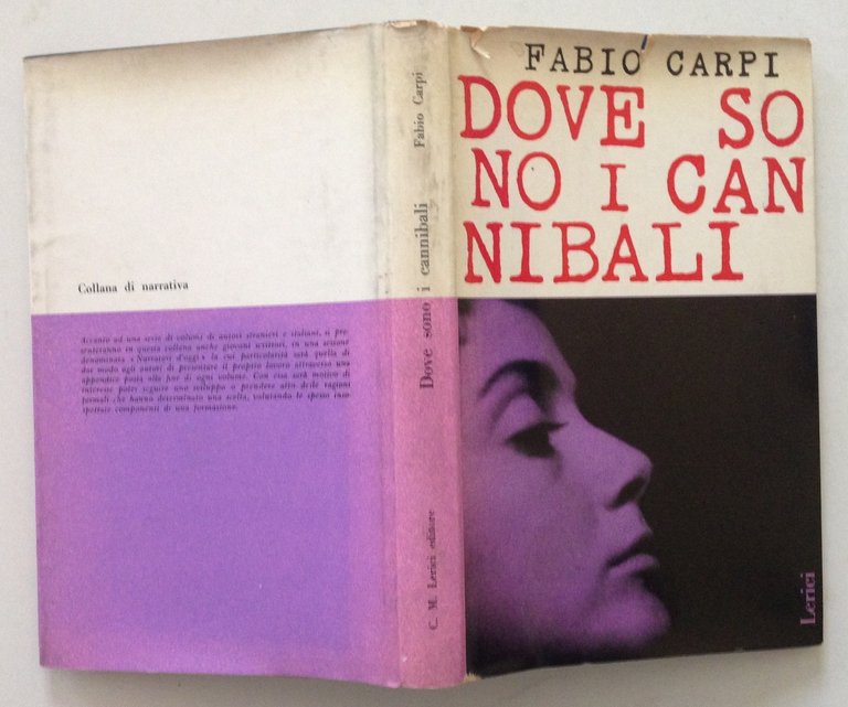 Fabio Carpi Dove Sono i Cannibali Lerici Editore Milano 1958 …