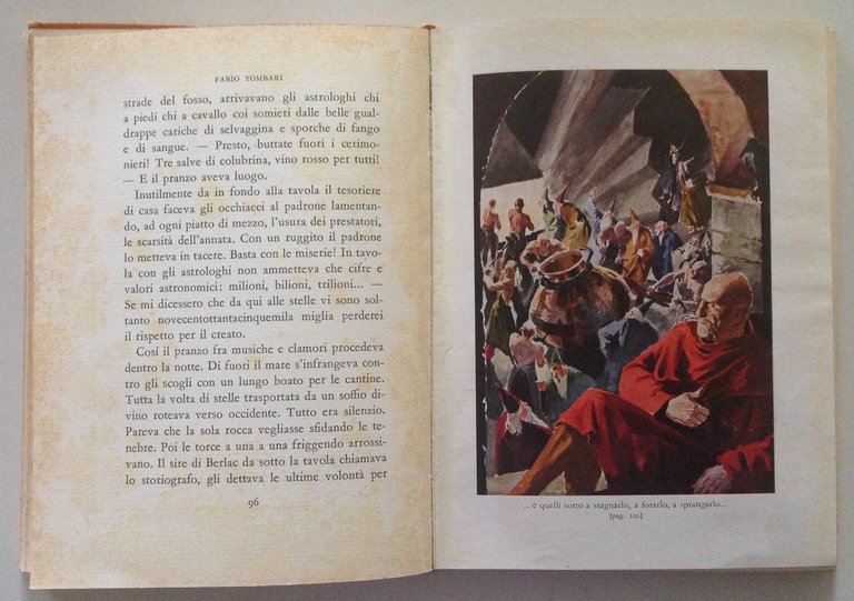 Fabio Tombari I Ghiottoni Mondadori Editore Milano 1939 Prima Edizione