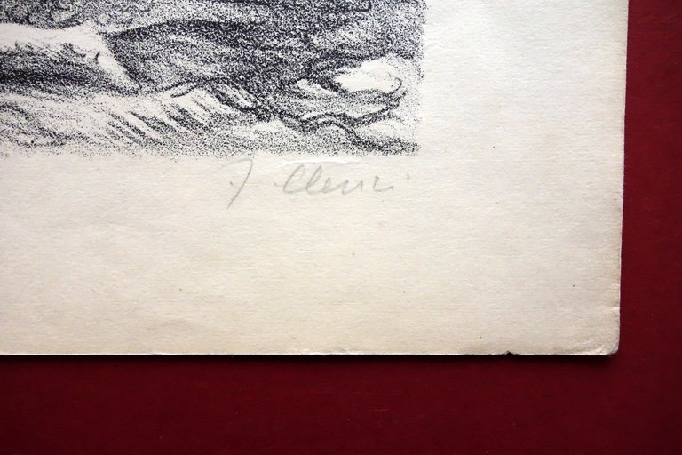 Fabrizio Clerici The Frogs Le Rane Litografia Originale Firmata Anni … | Immagine Gallery 2