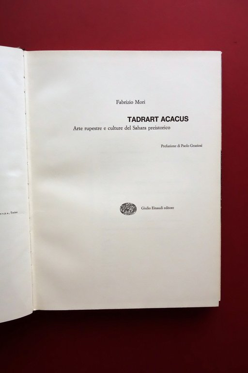 Fabrizio Mori Tadrart Acacus Arte Rupestre e Culture del Sahara … | Immagine Gallery 4