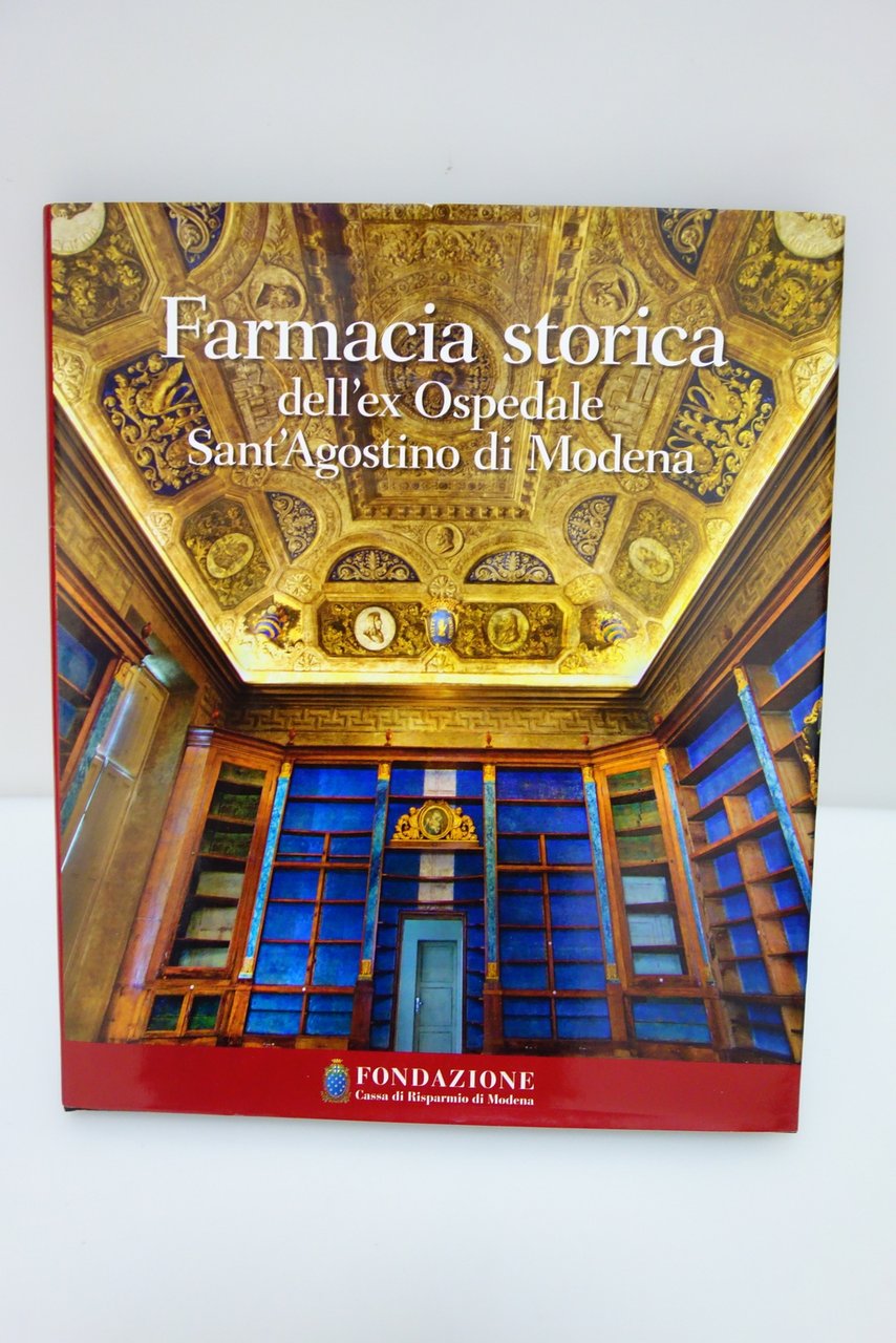 FARMACIA STORICA DELL'EX OSPEDALE SANT'AGOSTINO MODENA RESTAURO AZZOLLINI OTTIMO | Immagine principale