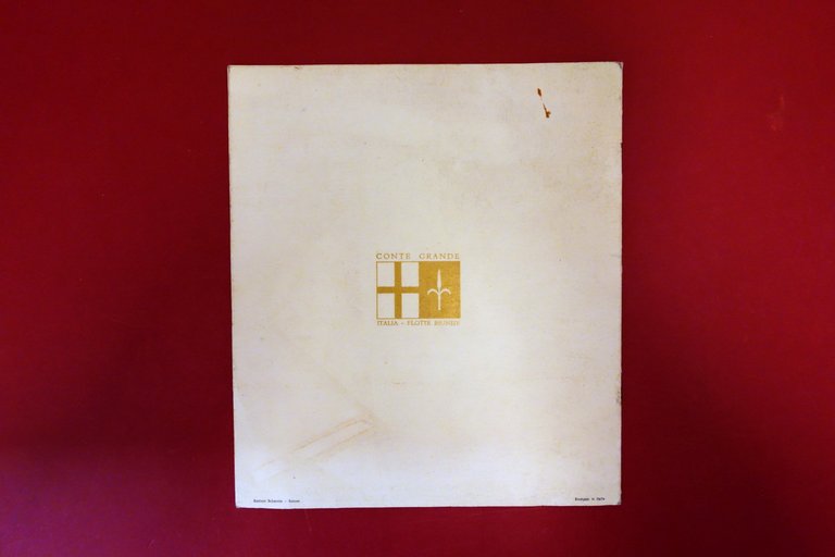 Fascicolo Pubblicitario Conte Grande 1° Classe Nave da Crociera 1935 … | Immagine Gallery 2