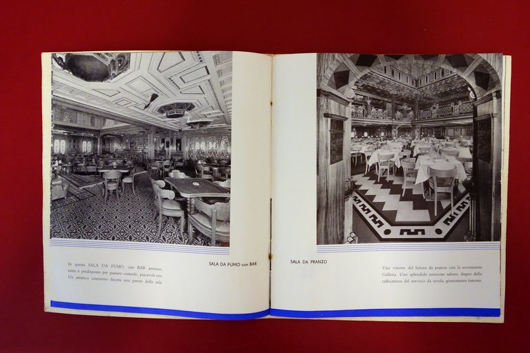 Fascicolo Pubblicitario Conte Grande 1° Classe Nave da Crociera 1935 … | Immagine Gallery 4