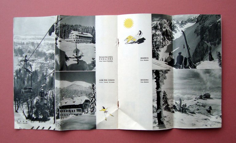 Fascicolo Turistico Gorenjska 1958 Bled Slovenia Jugoslavia