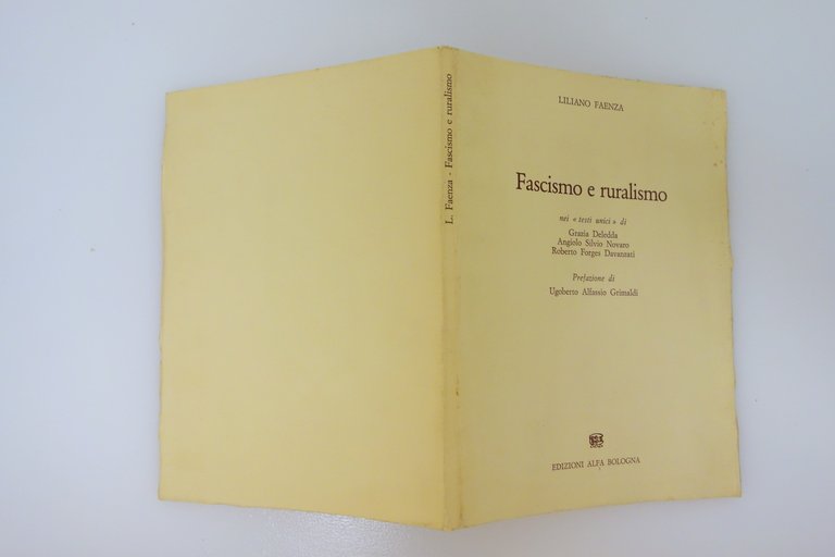 FASCISMO E RURALISMO NEI TESTI UNICI DI DELEDDA NOVARO DAVANZATI …
