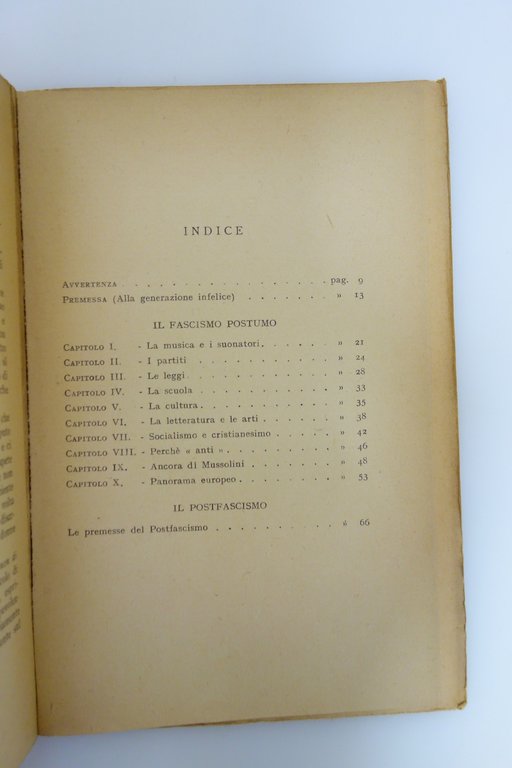 FASCISMO POSTUMO E POSTFASCISMO VITTORIO VETTORI GUANDA 1948 | Immagine Gallery 3