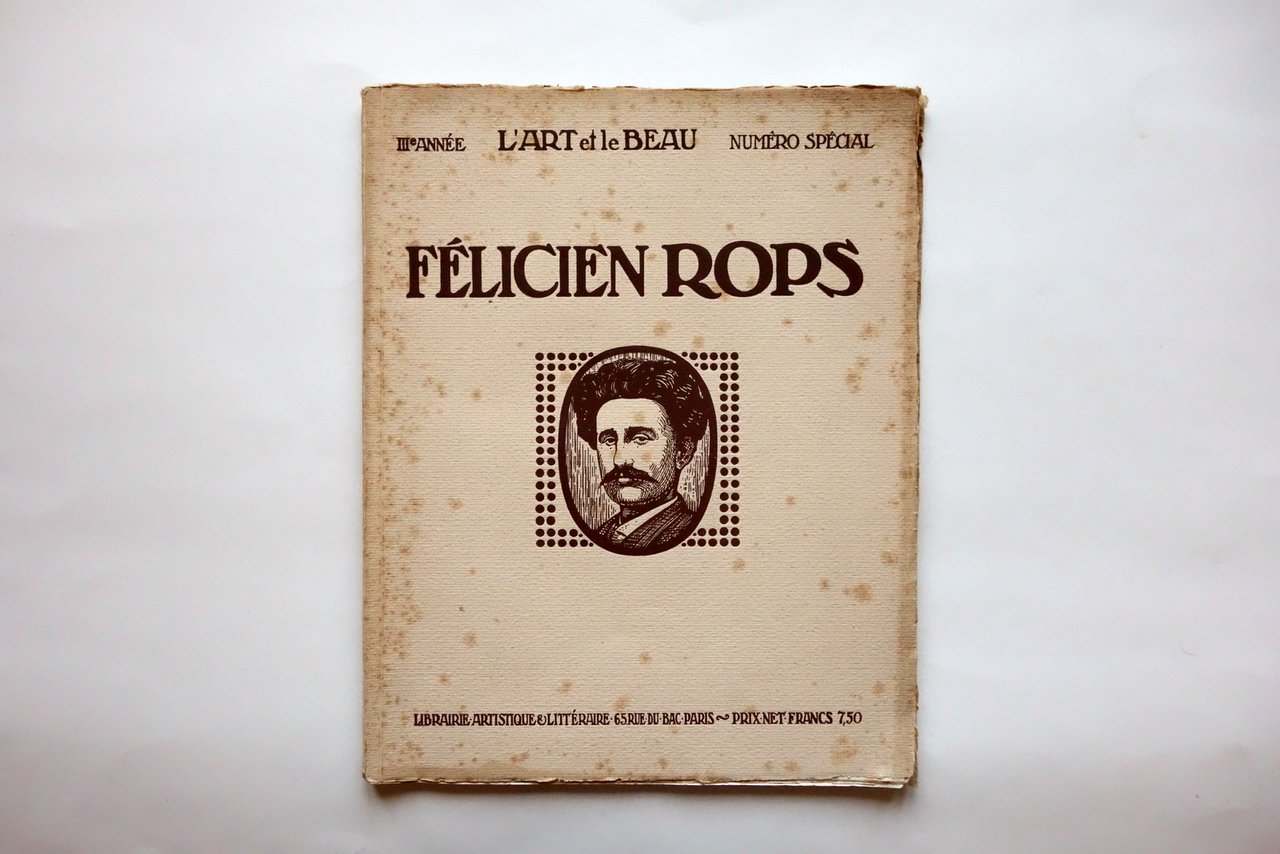 Felicien Rops par Rudolf Klein Librairie Artistique Paris Primo '900 | Immagine principale