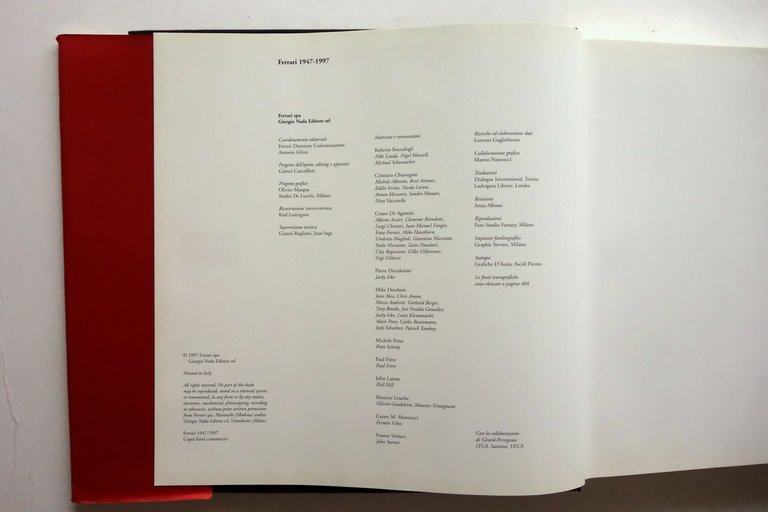 Ferrari 1947-1997 Giorgio Nada Ed. Fuori Commercio