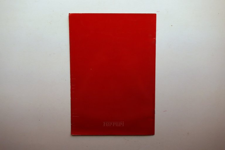 Ferrari 208 Turbo Auto Brochure Pubblicitaria Anni '80