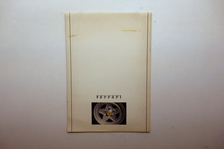 Ferrari 308 GTB GTS Auto Brochure Pubblicitaria Anni '80 con …