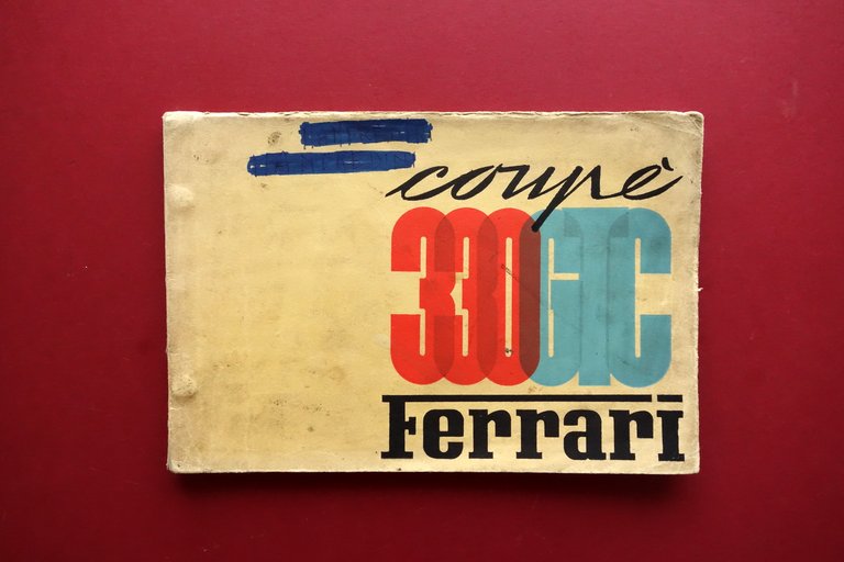 Ferrari Coupe 330 GTC Catalogo Parti di Ricambio Libretto Manutenzione 1967 Raro