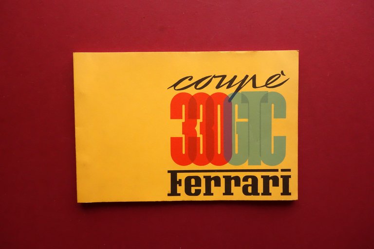 Ferrari Coupe 330 GTC Catalogo Parti di Ricambio Manutenzione 1967 Anastatica