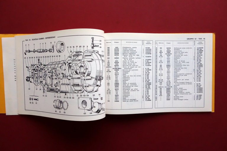 Ferrari Coupe 330 GTC Catalogo Parti di Ricambio Manutenzione 1967 …