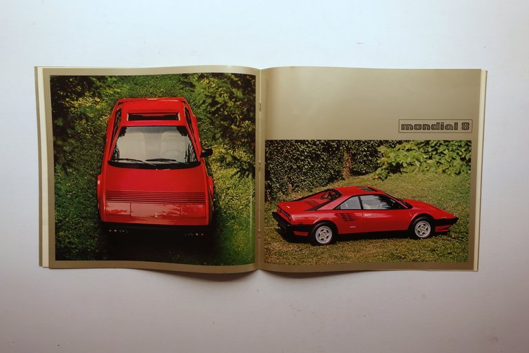 Ferrari Mondial 8 US Version Auto Brochure Pubblicitaria