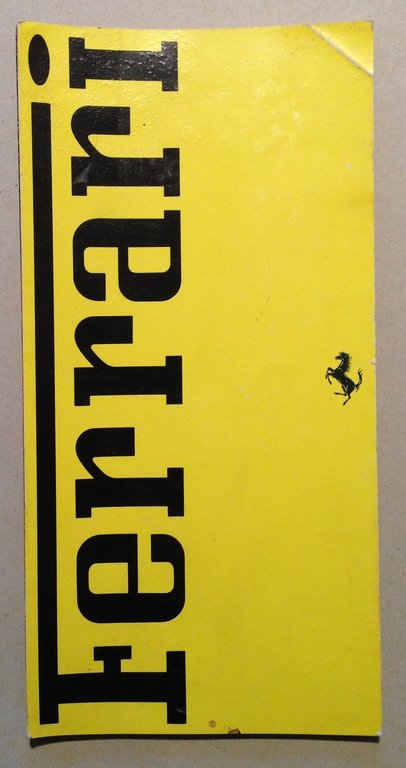 Ferrari Pieghevole Fisarmonica Grande Puntografico 1993