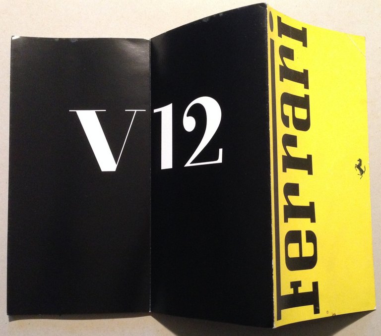 Ferrari Pieghevole Fisarmonica Grande Puntografico 1993