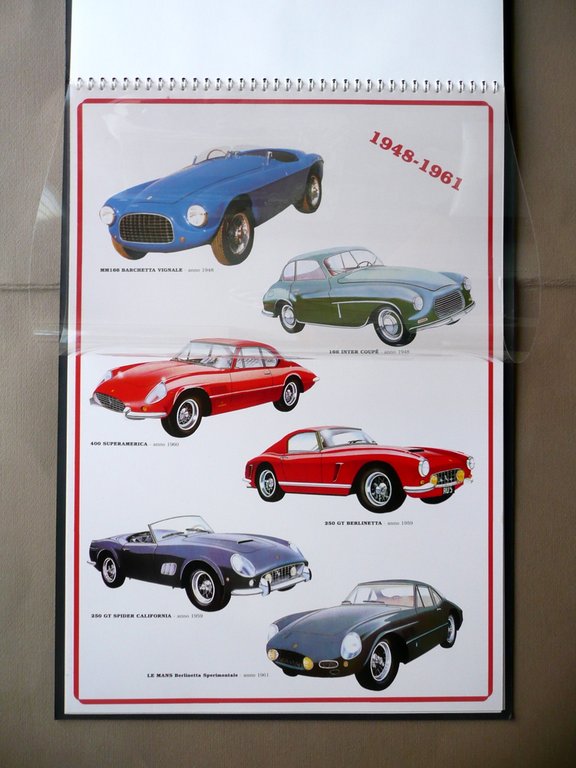 Ferrari The Road Cars 4 Tavole Modelli Auto SIGEM Modena …
