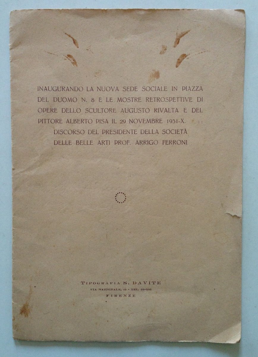 Ferrovie Inaugurando Nuova Sede in Piazza del Duomo Mostre A … | Immagine principale