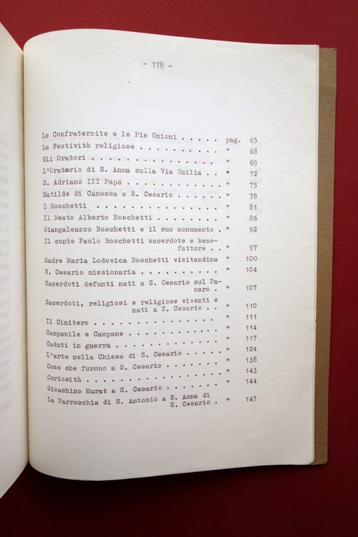 Ferruccio Richeldi San Cesario sul Panaro Dattiloscritto Bozza Pre Stampa …