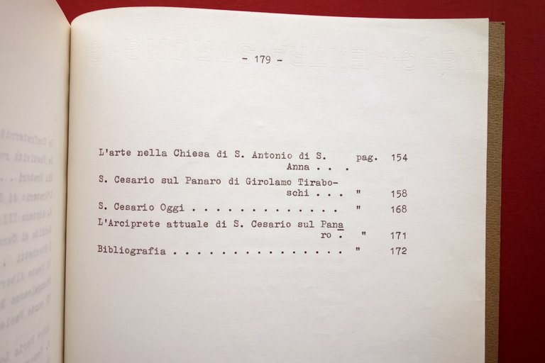 Ferruccio Richeldi San Cesario sul Panaro Dattiloscritto Bozza Pre Stampa …